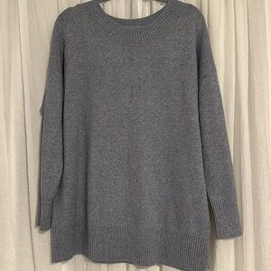 J. Jill Pure Jill Blue Tunic Sweater